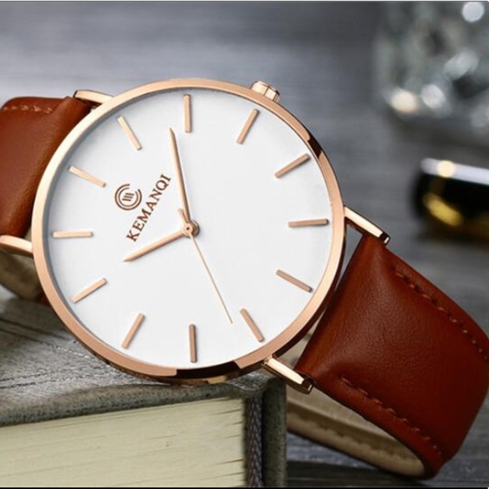 KEMANQI Watch Men Fashion Roman Quartz
